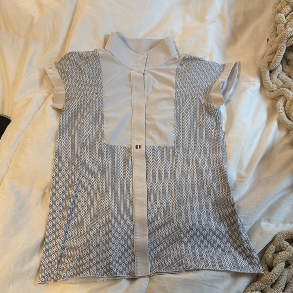Stylish Light Blue Blouse